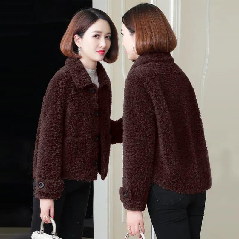 春 コーデ レディース ファッション オシャレ カワイイ   シンプル きれいめ ナチュラル 上品カジュアル 婦人服 羊毛 コート ファー ワンピース ベルベット その他-レディースファッション