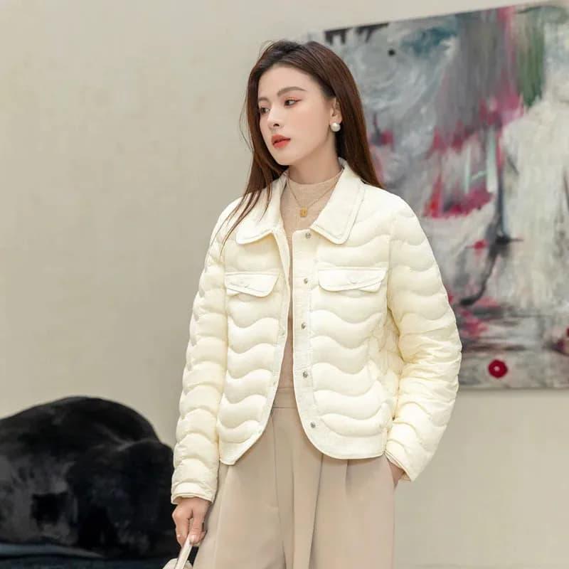 春 コーデ レディース ファッション オシャレ カワイイ シンプル きれいめ ナチュラル 上品カジュアル 婦人服 コート スリム コットンコート トップス |リコット
