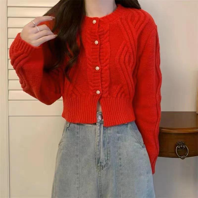 春 コーデ レディース 流行り物 オシャレ カワイイ   分かりやすい 好いたらしいめ 自然的 窈窕たる心地好い 成人女性服 プルオーバー 立体 花 ラウンド素っ首 長袖 開けっ広げ トップス