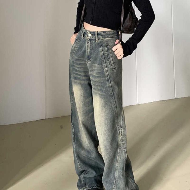 春 コーデ メンズ 用 服 シンプル ファッション 大人 紳士服 アメリカン ストリート ワイド 快適 ジーンズ パンツ ユニセックス カジュアル 通勤スタイル ね着コーデ ゆったりシルエット 快適フィット 動きい デイリー