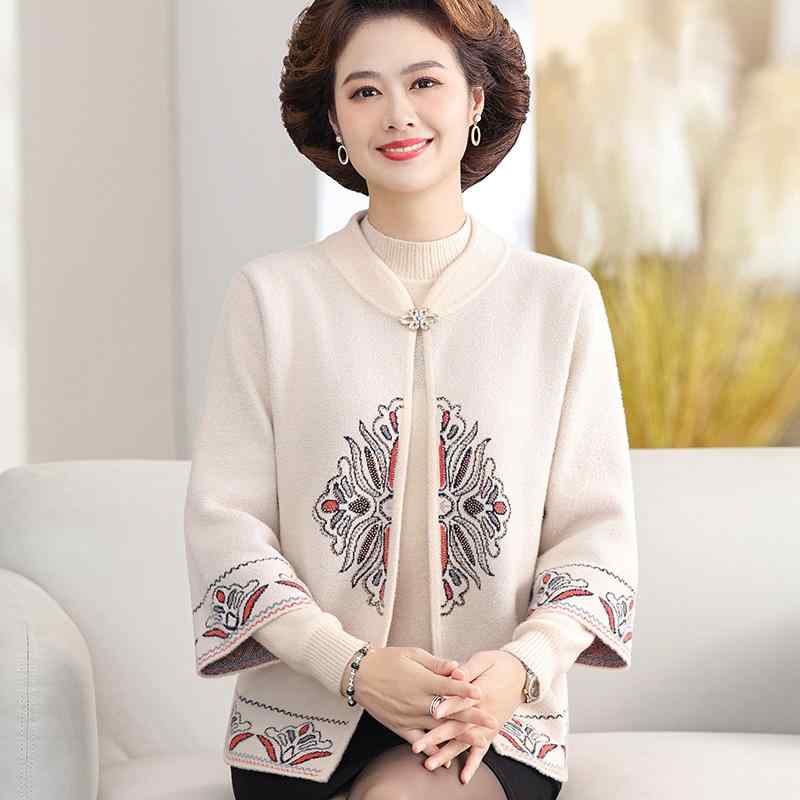 春 コーデ レディース ファッション オシャレ カワイイ シンプル きれいめ ナチュラル 上品カジュアル 婦人服 ツーピース ニット 洋風