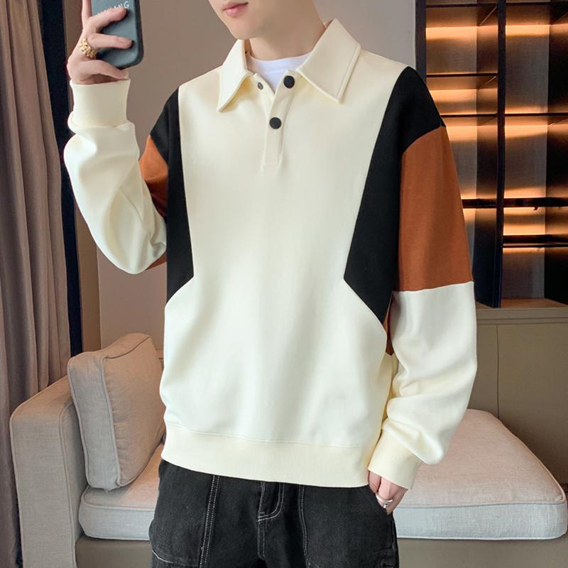 春 コーデ メンズ 用 服 シンプル ファッション オシャレ 大人 かっこいい 紳士服 長袖 シャツ 秋 スウェットシャツ カジュアル 通勤スタイル 重ね着コーデ ゆったりシルエット さらっと着 普段使い