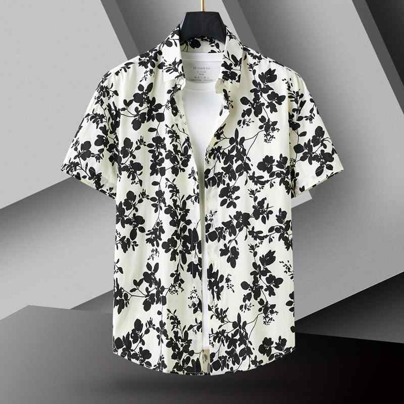 春 コーデ メンズ 用 服 シンプル ファッション オシャレ 大人 かっこいい 紳士服 カジュアル 半袖 花柄 シャツ 夏 コットンシャツ カジュアル 通勤スタイル 重ね着コーデ ゆったりシルエット さらっと着 普段使い