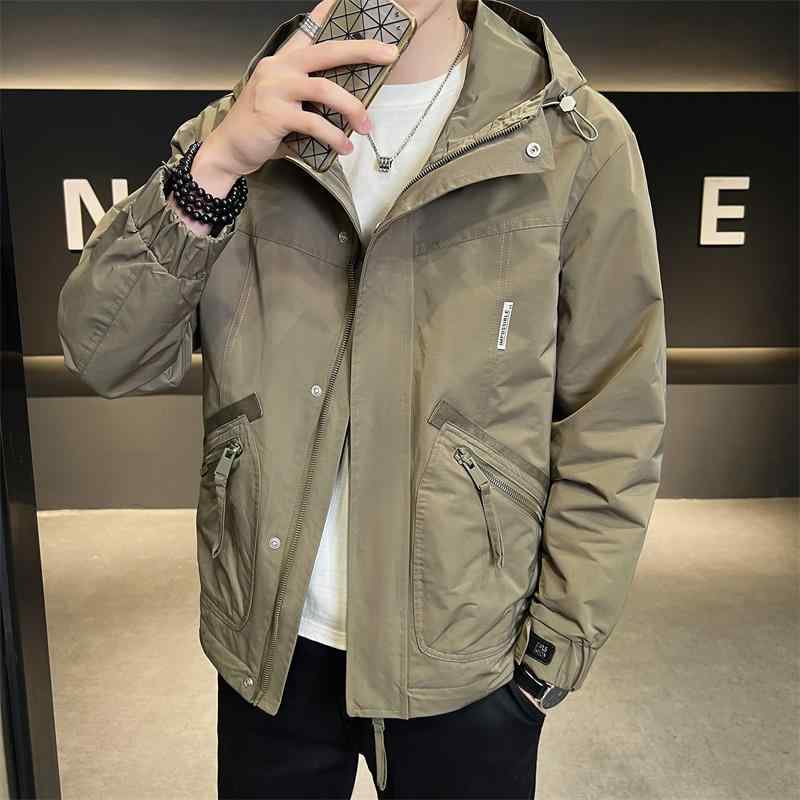 春 コーデ メンズ 用 服 分かりやすい 流行り物 オシャレ 成年者 かっこいい 成人男性服 ボンネット付き添い人 上衣 心地よい  心地よい 通い表現スタイル 重ね着コーデ ゆったり影ぼうし 軽アウター