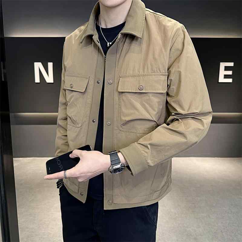 春 コーデ メンズ 用 服 シンプル ファッション オシャレ 大人 かっこいい 紳士服 長袖 シャツ ジャケット カジュアル 春 カジュアル 通勤スタイル 重ね着コーデ ゆったりシルエット 軽アウター