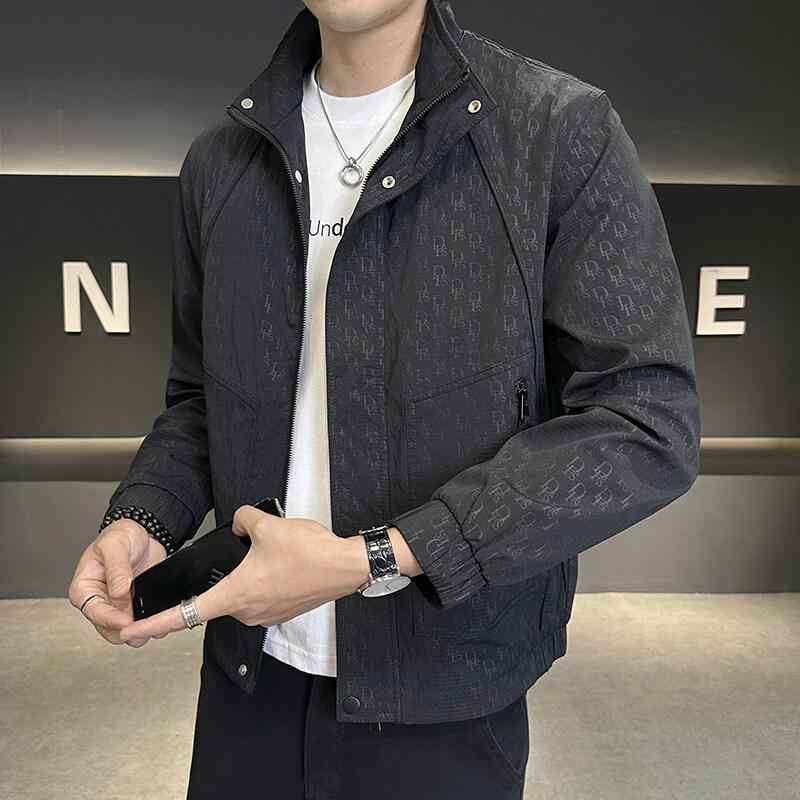 春 コーデ メンズ 用 服 分かりやすい 流行り物 オシャレ 成年者 かっこいい 成人男性服 心地好い ゆったり 馬鹿でかい大きさ 照明ランプ色つや 上衣 ハイエンド 烏兎  心地好い 通い表現スタイル 重ね着コーデ ゆったり影ぼうし 軽アウター