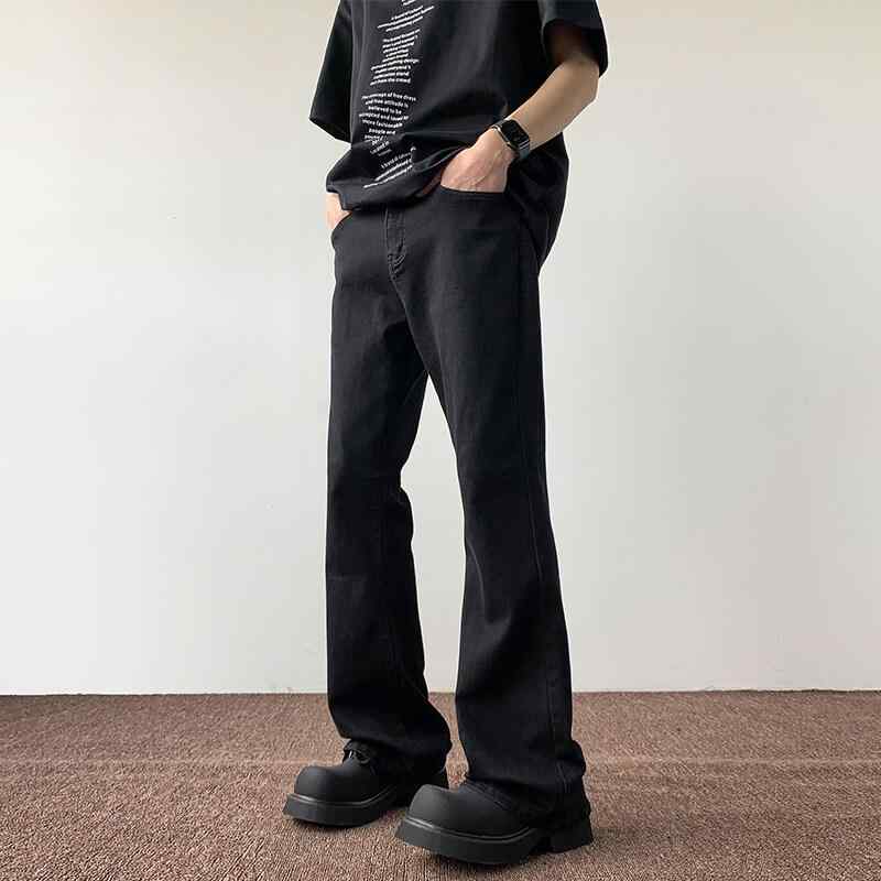 春 コーデ メンズ 用 服 シンプル ファッション オシャレ 大人 紳士服 アメリカン カジュアル パンツ フレアジーンズ フレアパンツ 春 カジュアル 通勤スタイル 重ね着コーデ ゆったりシルエット 快適フィット 動きやすい デイリー