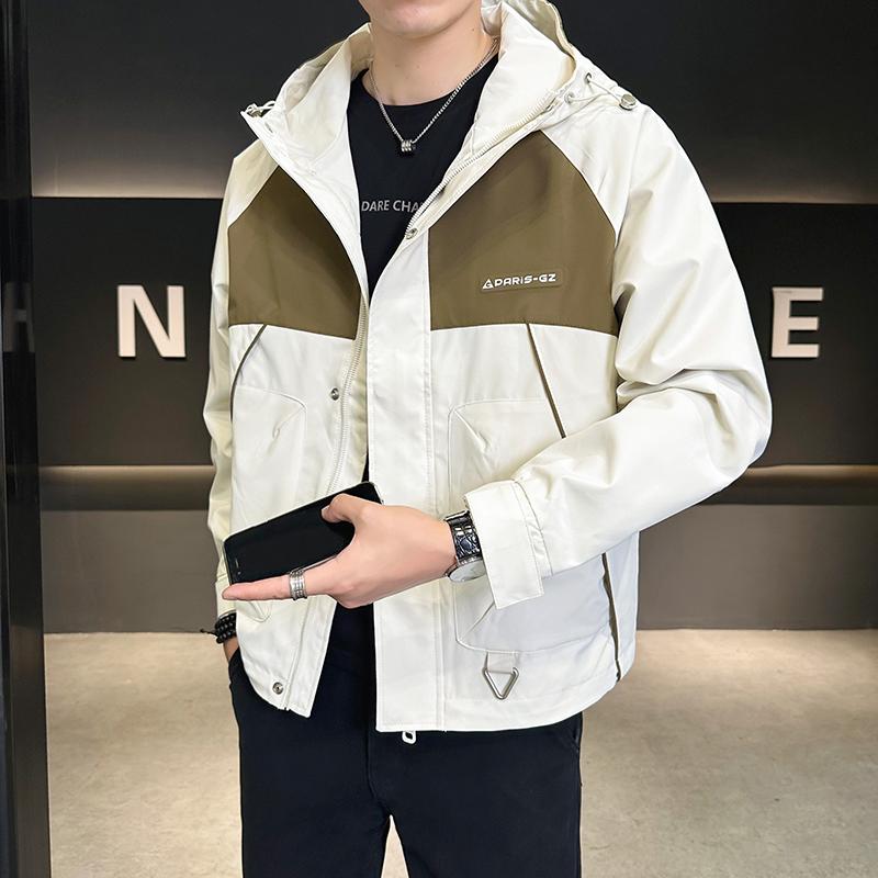 春 コーデ メンズ 用 服 分かりやすい 流行り物 オシャレ 成年者 かっこいい 成人男性服 ゆったり ボンネット付き添い人 上衣 細工物お召しもの 年月  心地よい 通い表現スタイル 重ね着コーデ ゆったり影ぼうし 軽アウター