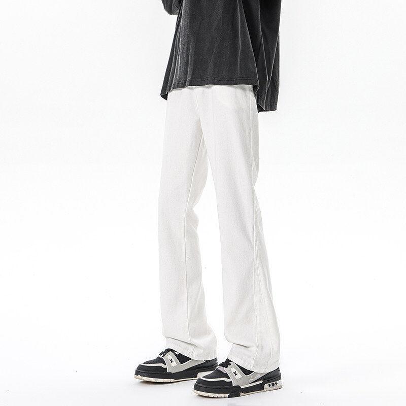 春 コーデ メンズ 用 服 シンプル 大人 紳士服 アメリカン ストリート カジュアル ストレート パンツ フレアジーンズ スタイル カジュアル 通勤スタイル 重ね着コーデ ゆったりシルエット 快適フィット 動きやすい デイリー