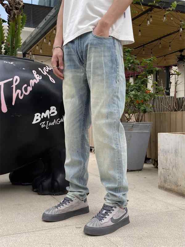 春 コーデ メンズ 用 服 分かりやすい 流行り物 成年者 成人男性服 心地よい 引っ切り無い か細い デニム ズボン下 青色 ハイエンド  心地よい 通い表現スタイル 重ね着コーデ ゆったり影ぼうし 好いたらしい填まる 動き分かりやすい デイリー
