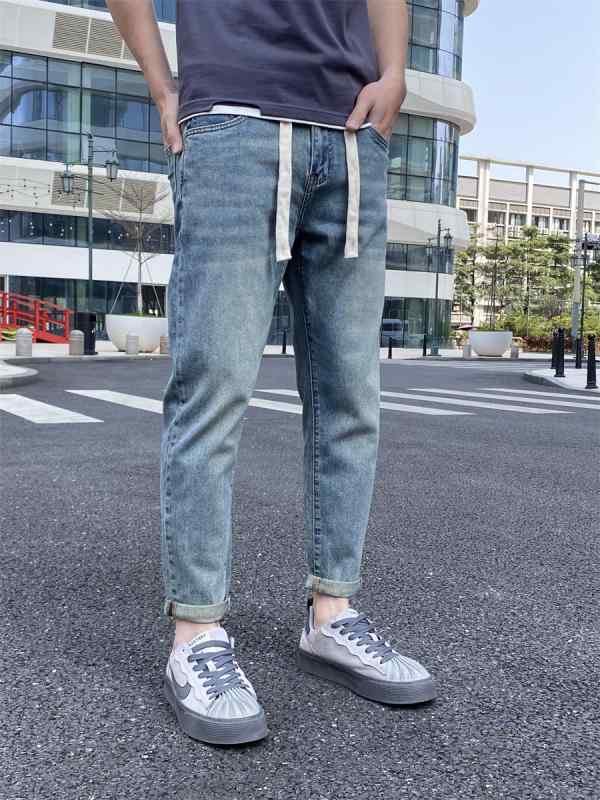春 コーデ メンズ 用 服 分かりやすい 流行り物 オシャレ 成年者 成人男性服 心地よい スキニー デニム ズボン下 伸縮性 伸ばすこと か細い填まる  心地よい 通い表現スタイル 重ね着コーデ ゆったり影ぼうし 好いたらしい填まる 動き分かりやすい デイリー