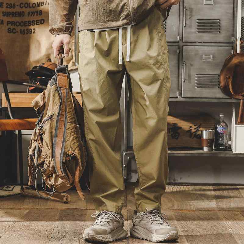春 コーデ メンズ 用 服 シンプル ファッション オシャレ 大人 かっこいい 紳士服 アメリカン アウトドア カジュアル 速乾 夏 パンツ カジュアル 通勤スタイル 重ね着コーデ ゆったりシルエット 快適フィット 動きやすい デイリー