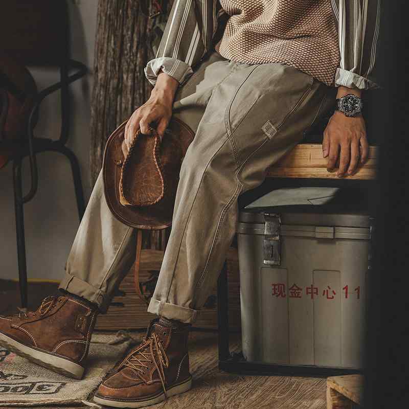 春 コーデ メンズ 用 服 シンプル ファッション オシャレ 大人 紳士服 アメリカン カジュアル ストレート パンツ ドローストリング カジュアル 通勤スタイル 重ね着コーデ ゆったりシルエット 快適フィット 動きやすい デイリー