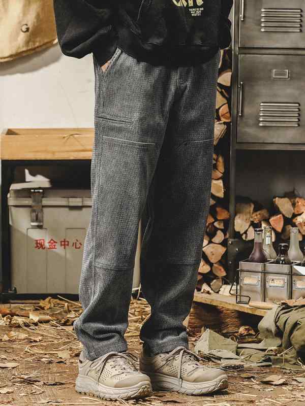 春 コーデ メンズ 用 服 分かりやすい 成年者 成人男性服 アメリカン 心地よい 引っ切り無い ズボン下 細工物お召しもの 年月 コール天ズボン下  心地よい 通い表現スタイル 重ね着コーデ ゆったり影ぼうし 好いたらしい填まる 動き分かりやすい デイリー