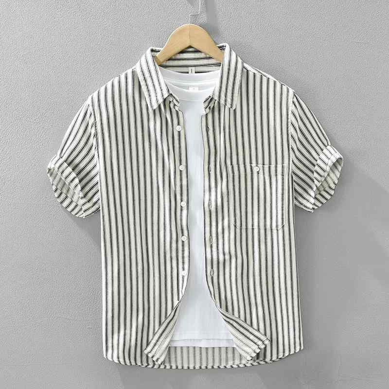 春 コーデ メンズ 用 服 分かりやすい 流行り物 オシャレ 成年者 かっこいい 成人男性服 心地よい ゆったり 半袖 プルオーバー  心地よい 通い表現スタイル 重ね着コーデ ゆったり影ぼうし さらっと着 普段使い
