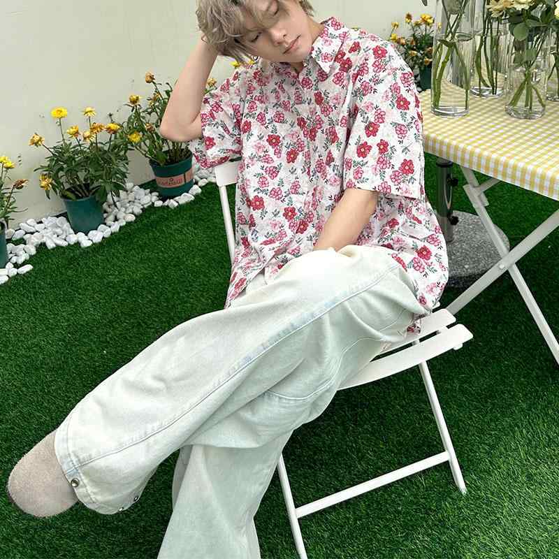 春 コーデ メンズ 用 服 シンプル ファッション オシャレ 大人 かっこいい 紳士服 アメリカン ゆったり 半袖 シャツ 夏 カジュアル 通勤スタイル 重ね着コーデ ゆったりシルエット さらっと着 普段使い