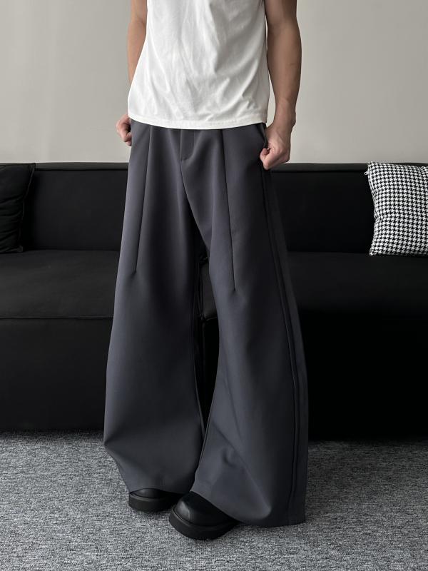 春 コーデ メンズ 用 服 シンプル ファッション オシャレ 大人 かっこいい 紳士服 カジュアル ワイド パンツ ユニセックス カジュアル 通勤スタイル 重ね着コーデ ゆったりシルエット 快適フィット 動きやすい デイリー
