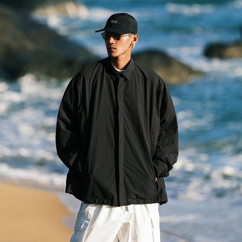 春 コーデ メンズ 用 服 分かりやすい 流行り物 オシャレ 成年者 かっこいい 成人男性服 アメリカン 心地好い ゆったり 長袖 プルオーバー 無地 肌付き  心地好い 通い表現スタイル 重ね着コーデ ゆったり影ぼうし さらっと着 普段使い
