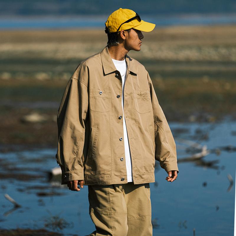 春 コーデ メンズ 用 服 シンプル ファッション オシャレ 大人 かっこいい 紳士服 アウトドア 長袖 マルチ ポケット シャツ ワークウェア シティ カジュアル 通勤スタイル 重ね着コーデ ゆったりシルエット さらっと着 普段使い|リコット