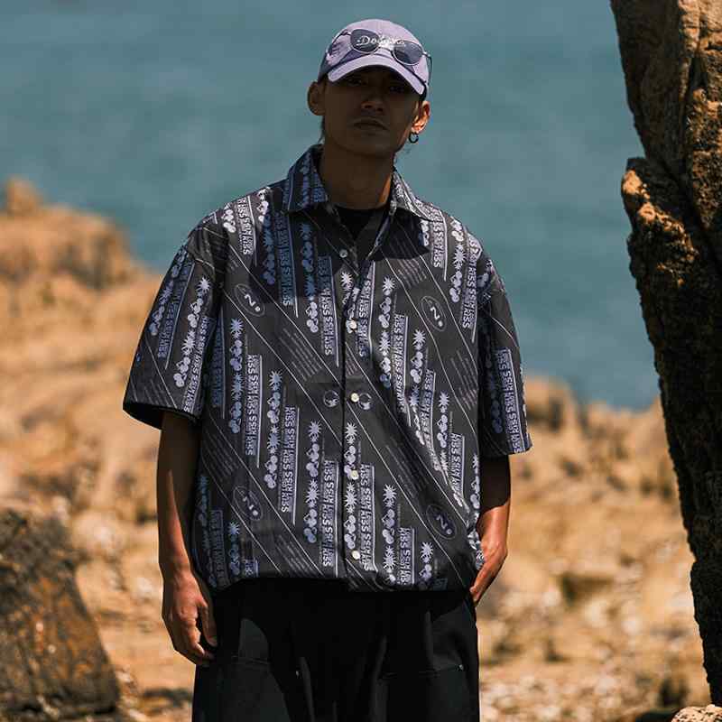 春 コーデ メンズ 用 服 シンプル ファッション オシャレ 大人 かっこいい 紳士服 カジュアル ゆったり 半袖 シャツ 夏 カジュアル 通勤スタイル 重ね着コーデ ゆったりシルエット さらっと着 普段使い 8,553円