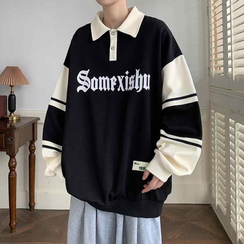 春 コーデ メンズ 用 服 シンプル ファッション オシャレ 大人 かっこいい 紳士服 アメリカン シャツ ジャケット ハイエンド 秋 ヘビースウェット ポロシャツ カジュアル 通勤スタイル 重ね着コーデ ゆったりシルエット 軽アウター
