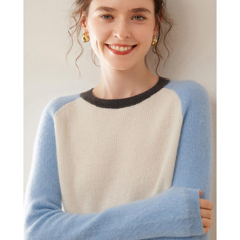 春 コーデ レディース 流行り物 オシャレ カワイイ   分かりやすい 好いたらしいめ 自然的 雅びやか心地よい お上さん服 実用的 お召しもの 色合い 差しつかえる スウェーター ティーシャツ ラウンドのど首 防寒 ラグラン 度合い輪っか