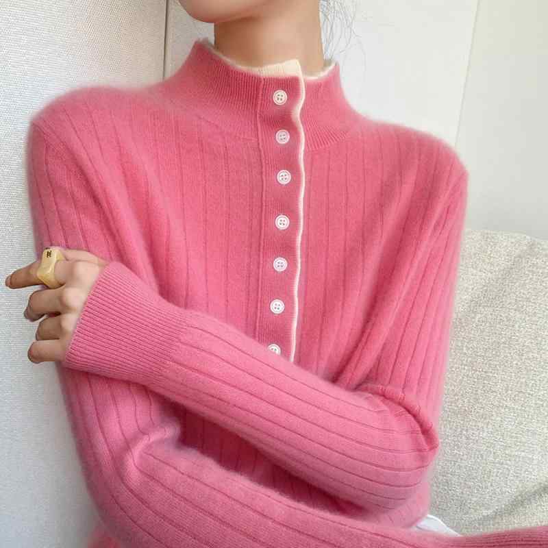 春 コーデ レディース 流行り物 オシャレ カワイイ   分かりやすい 好いたらしいめ 自然的 雅びやか心地よい お上さん服 照明ランプ色合い 如何様物 背広 スウェーター ティーシャツ 二分の一 ハイネック ホンブルグ帽 防寒 編み物