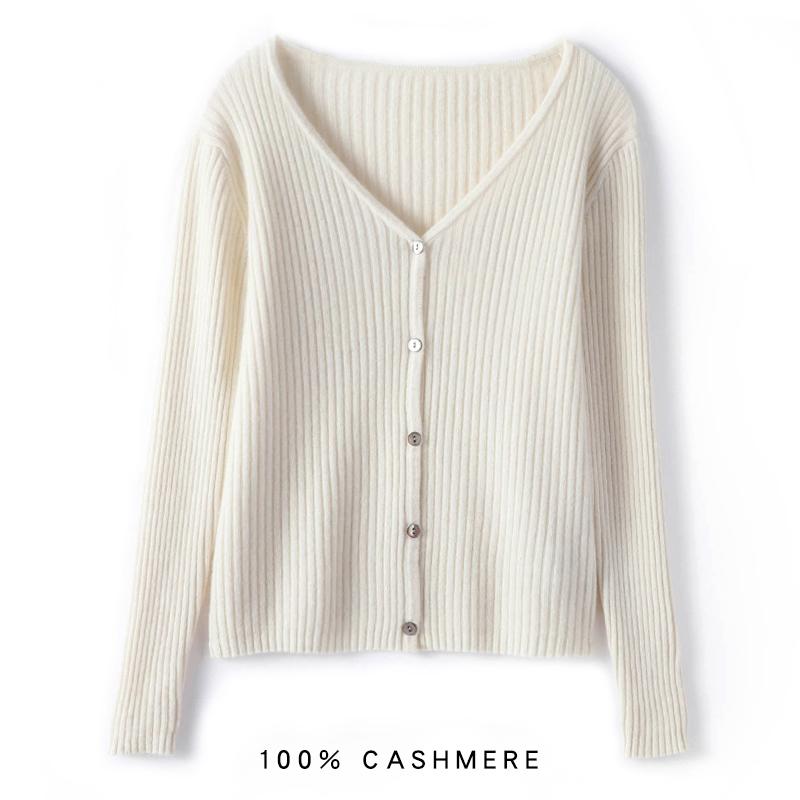 春 コーデ レディース 流行り物 オシャレ カワイイ   分かりやすい 好いたらしいめ 自然的 雅びやか心地よい お上さん服 Vのど首 ジレー 薄っぺら スウェーター 厚地の外套 か細い 填まる