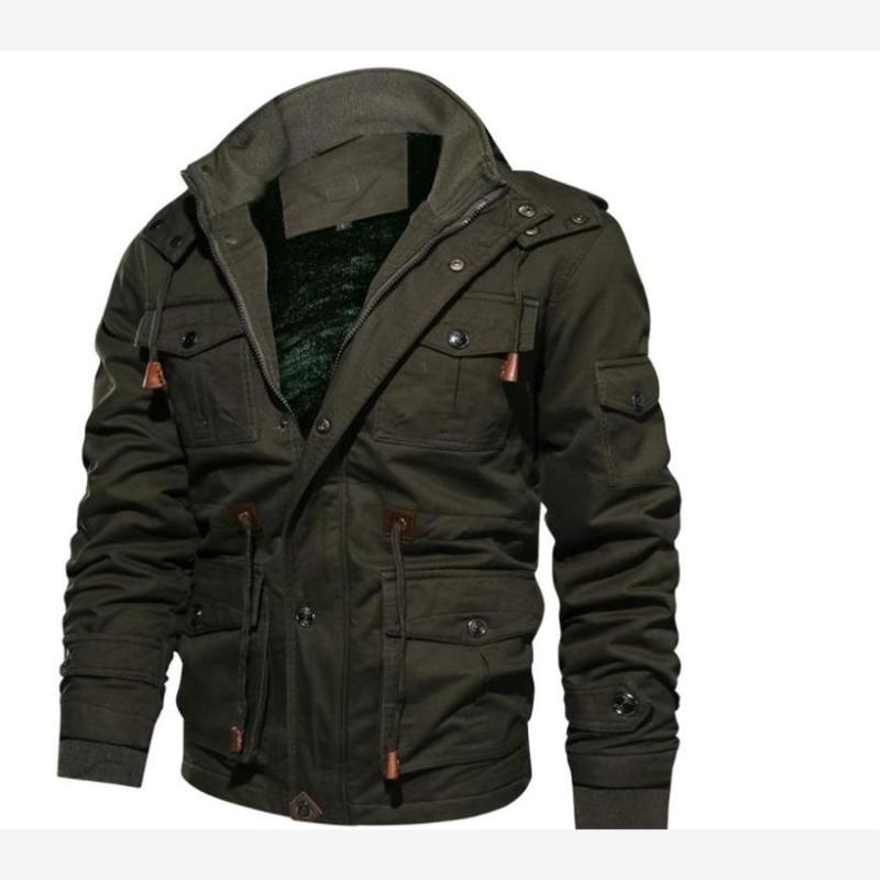メンズ 流行り物 服 成人男性用 オシャレ 分かりやすい 成年者 かっこいい 表どおり 上衣 厚地の外套 服 アウトドア 心地好い 綿織物