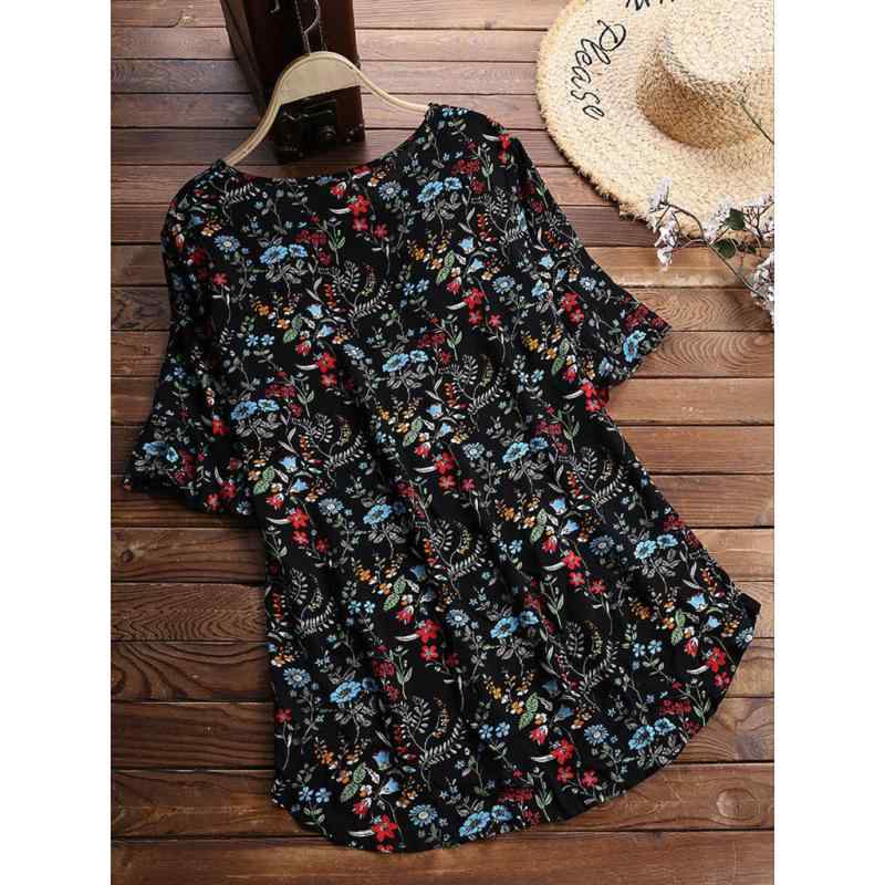 レディース ファッション 服 オシャレ カワイイ 女性用 シンプル Vネック 花柄 シャツ