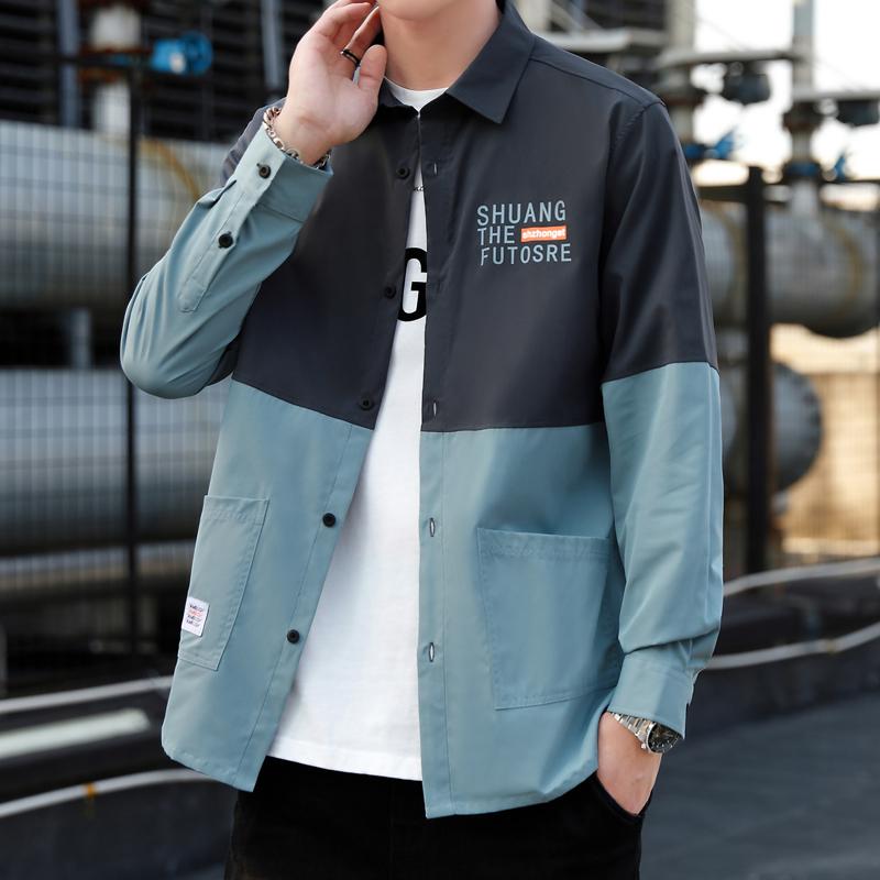 メンズ ファッション 服 男性用 オシャレ シンプル 大人 かっこいい ストリート 長袖 シャツ カジュアル ワークシャツ トップス ジャケット 服