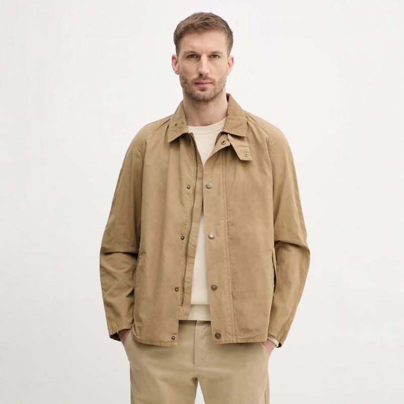 メンズ 流行り物 服 成人男性用   分かりやすい かっこいい 成年者 表どおり 心地よい 商行為 通い 英 貨物自動車 上衣 ツイル 綿織物 細工物お召しもの カーキ ミリタリー緑であること 照明ランプ色合い