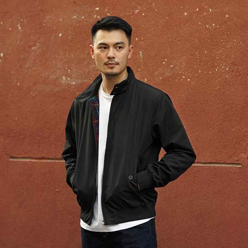 メンズ 流行り物 服 成人男性用   分かりやすい かっこいい 成年者 表どおり 心地よい 商行為 通い 英 レトロ 自動二輪車 商行為 デイリー 雨合羽 ハリントン 上衣