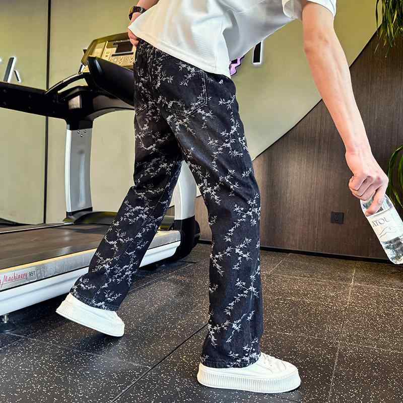 メンズ ファッション 服 男性用 シンプル かっこいい 大人 春コーデ フレア ジーンズ クール スタイリッシュ カジュアル パンツ