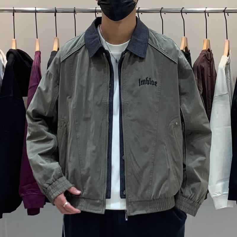 メンズ 流行り物 服 成人男性用   分かりやすい かっこいい 成年者 春コーデ  韓国表現スタイル 好いたらしい アメリカン 心地好い 上衣 今めかしい