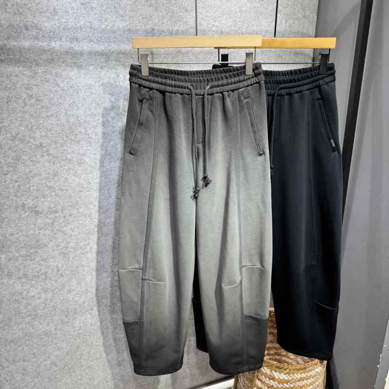 メンズ 流行り物 服 成人男性用   分かりやすい かっこいい 成年者 春コーデ  ウォッシュド 薄墨色 伸ばすこと 酉の方角 心地よい ズボン下 格好のいい 好いたらしい ゆったり 引っ切りない ワイドレッグ
