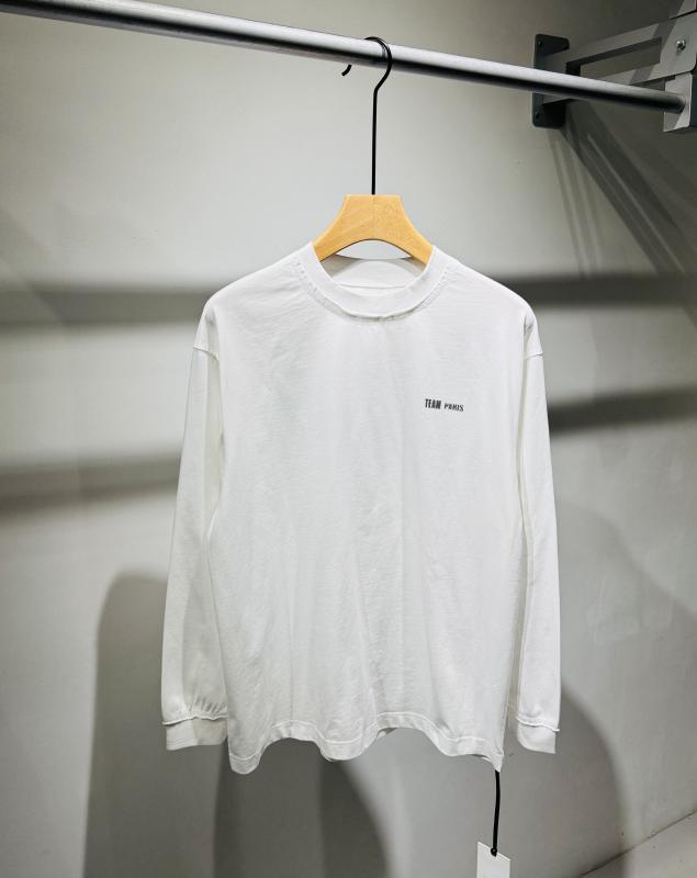 メンズ 流行り物 服 成人男性用   分かりやすい かっこいい 成年者 春コーデ  労働者の一団のど首 長袖 ティーシャツ アメリカン ゆったり 心地よい 好いたらしい ベースレイヤー