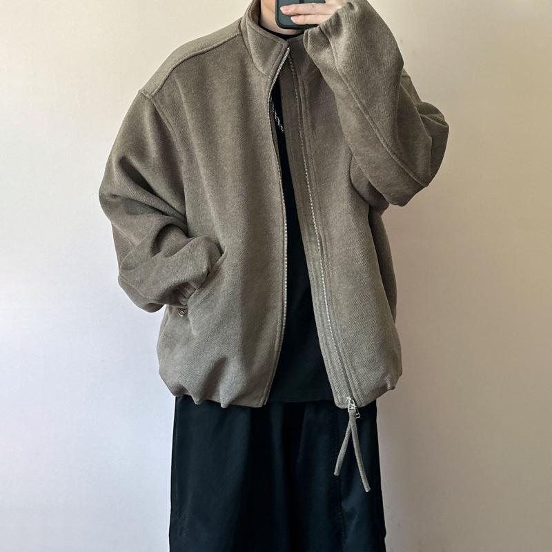 メンズ ファッション 服 男性用 シンプル かっこいい 大人 春コーデ 大きめサイズ ジャケット スタイリッシュ クール ハイエンド ゆったり カジュアル ワーク ウェア