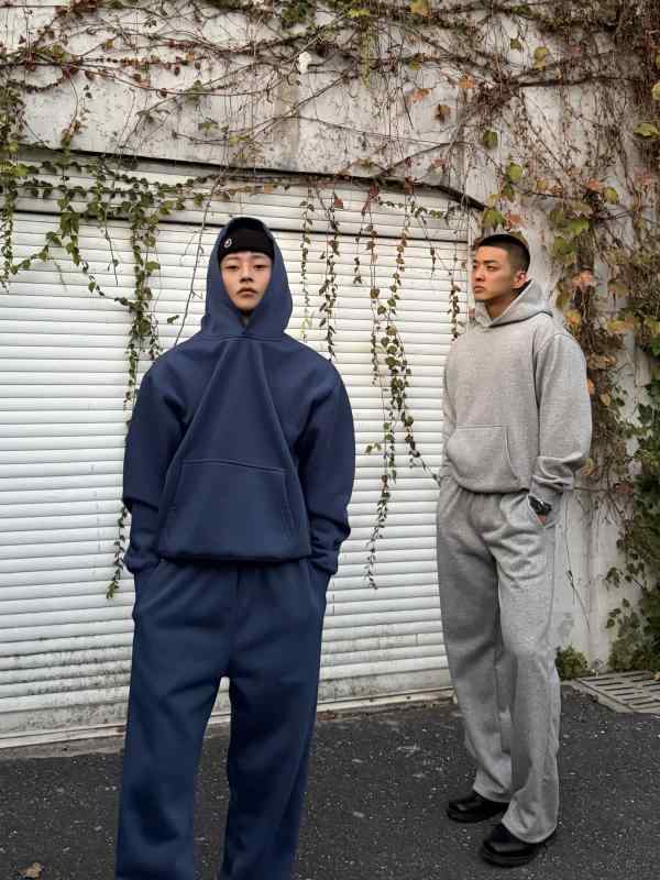 メンズ 流行り物 服 成人男性用   分かりやすい かっこいい 成年者 春コーデ  アメリカン 背広 フリース ティーシャツ 無地 汗水 プルオーバー 曲線状の形 引っ切り無い レッグ 心地よい ズボン下 広広とした