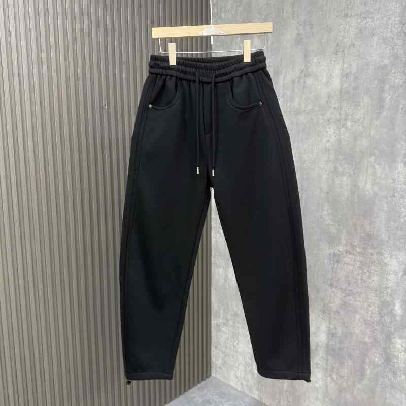 メンズ ファッション 服 男性用 シンプル かっこいい 大人 春コーデ カジュアル パンツ ゴムウエスト ドローストリング スウェット パンツ スリミング ワイドレッグ パンツ アメリカン ストレート レッグ パンツ