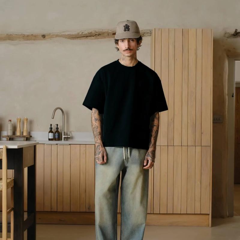 メンズ ファッション 服 男性用 シンプル かっこいい 大人 春コーデ アメリカン 綿 エアレイヤー クラウドフィール ワイド シャツ 半袖 クリーン 小襟