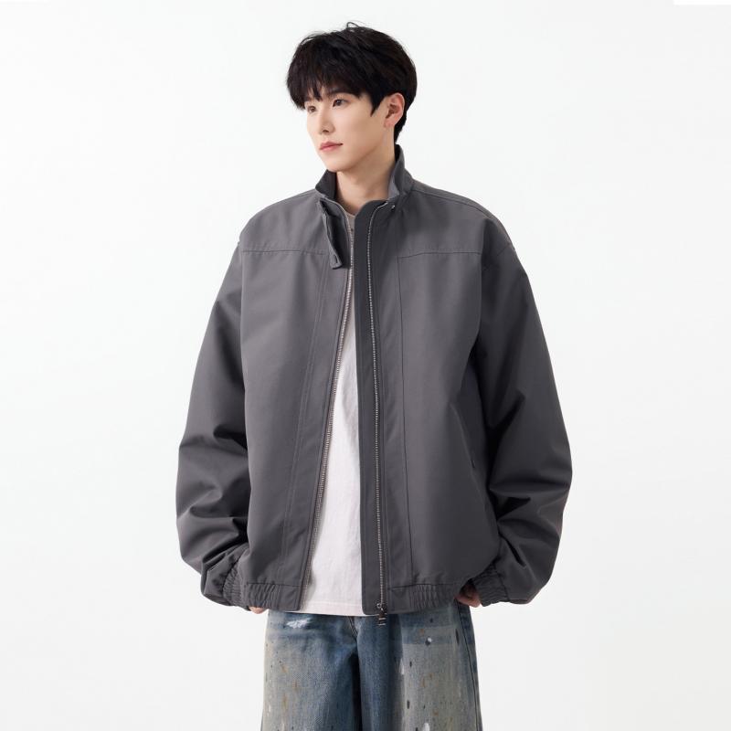 メンズ 流行り物 服 成人男性用   分かりやすい かっこいい 成年者 春コーデ  アメリカン 心地好い 照明ランプ色合い 上衣 コート・ジャケット-メンズファッション