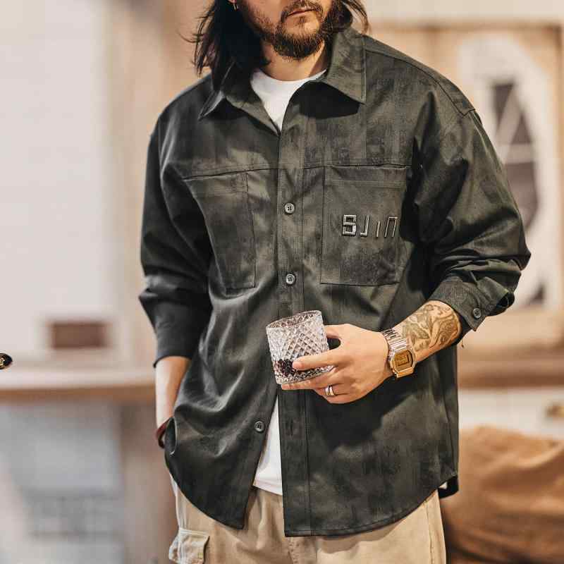 アメリカン レトロ 年寄りの表現スタイル タイダイ 長袖 プルオーバー メンズ 春 秋 コーデカジュアル プルオーバー 細工物 上衣