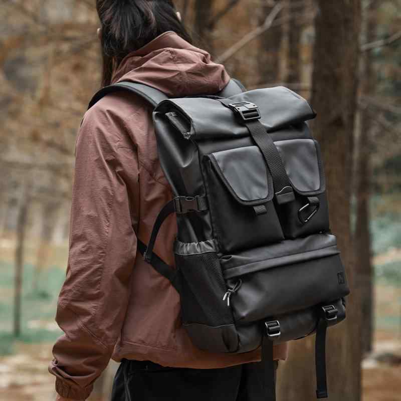 メンズ アウトドア 旅行 バック パック ハイキング 通勤 機能的 スポーツ サイクリング クール バッグ