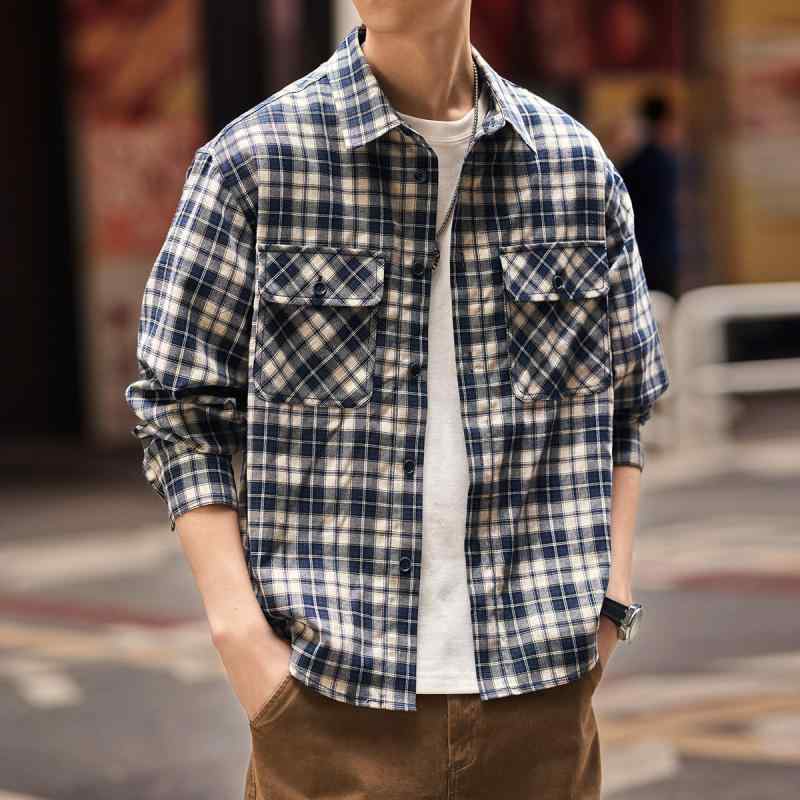 レトロ 長袖 プルオーバー 上衣 メンズ 春 秋 ゆったり 心地よい 読み合わせる プルオーバー メンズ 服
