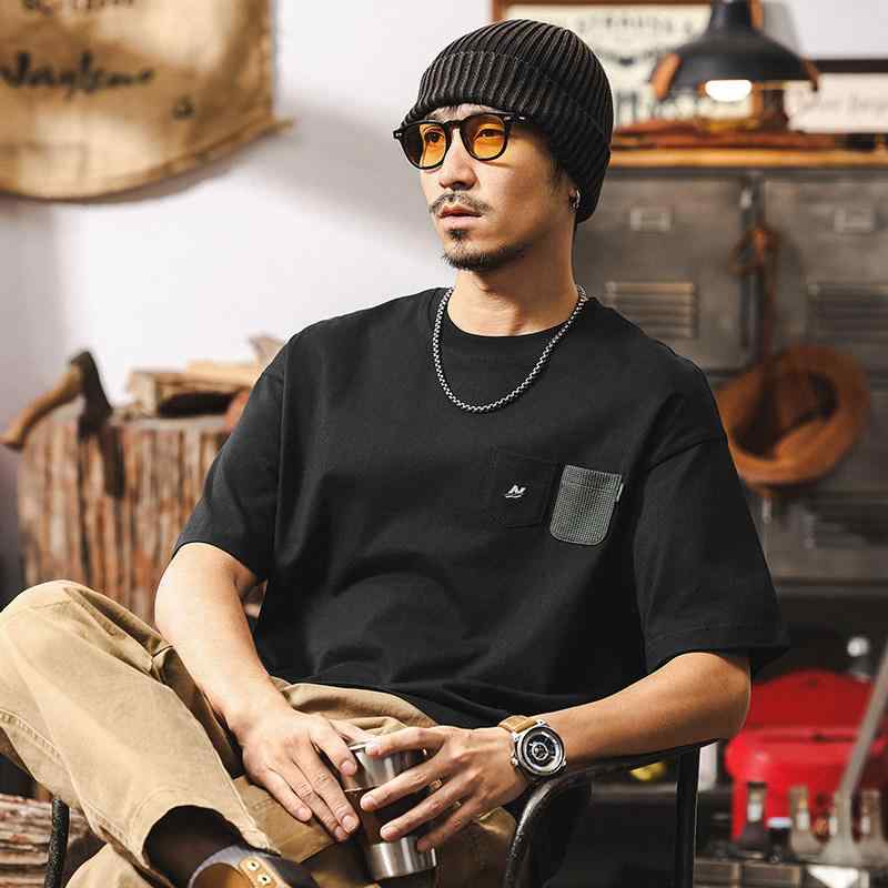 アメリカン レトロ ティーシャツ メンズ 半袖 夏服 メンズ 途轍も無い大いさ メンズ トップス トップス-メンズファッション-Tシャツ・カットソー