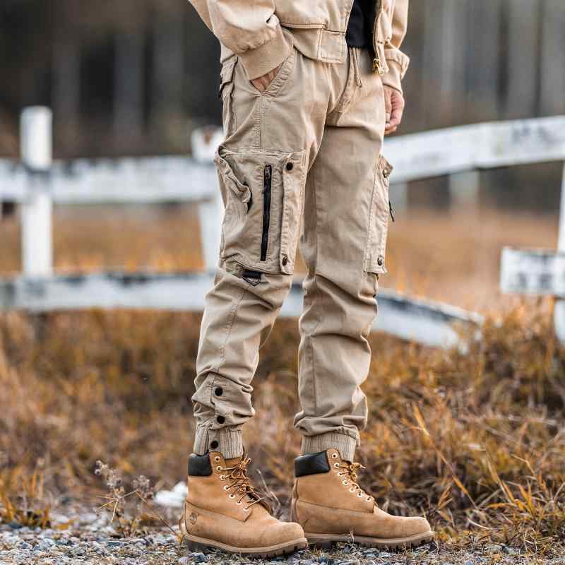 アメリカン レトロ メンズ ワーク パンツ 春 機能的 ゆったり カジュアル パンツ アウトドア タクティカル ジョガー パンツ 10,457円