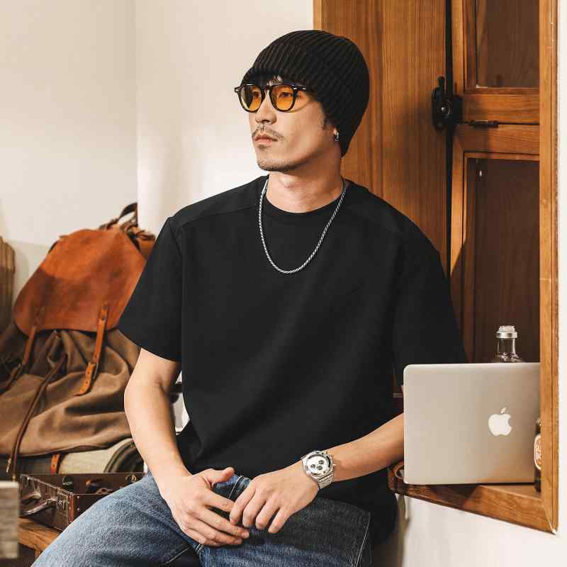 コットン 柔らかさモダール Tシャツ メンズ 半袖 夏 コーデ スタイル ゆったり カジュアル メンズ トップス