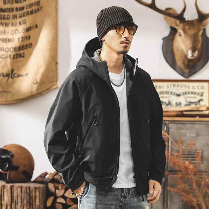 アメリカン アウトドア ジャケット メンズ 春　秋 スタイル 防風 保温 チェック柄 登山 作業 ジャケット