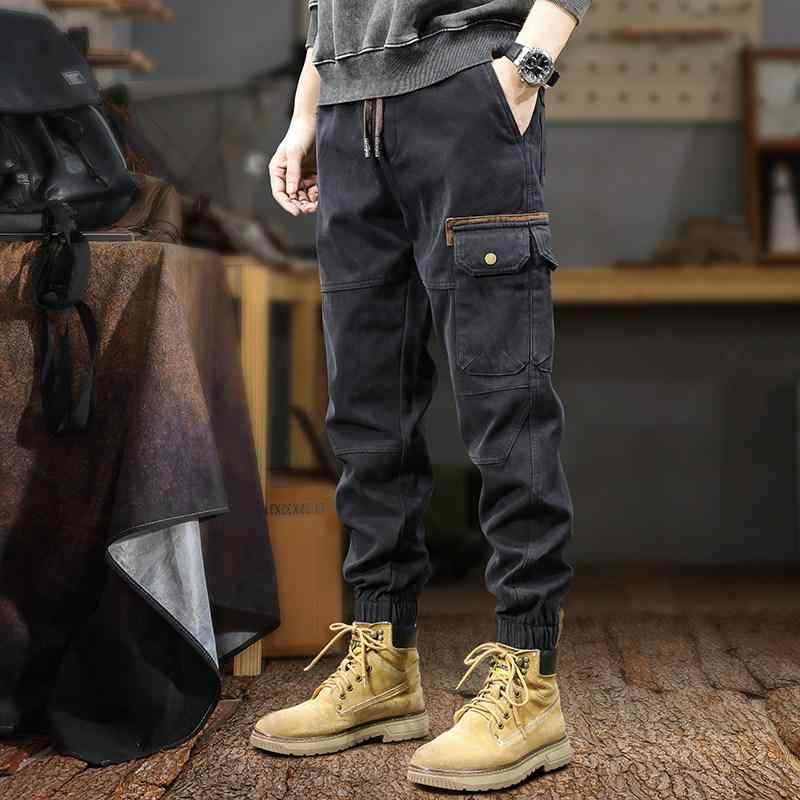 メンズ 朦々たる 綿 成人男性用 心地よい ズボン下 ゆったり 填まる テーパードレッグ 秋冬 表現スタイル 役立つこと的 冷やりとした 積貨委託貨物